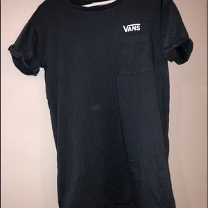 Super cute Vans T-shirt dress!